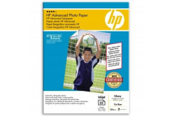 HP Q8696A Advanced Glossy Photo Paper, hartie foto, lucios, alb, 13x18cm, 5x7", 250 g/m2, 25 buc