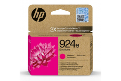 HP originální ink 4K0U8NE#CE1, HP 924e, magenta, 800str.