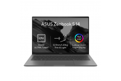 ASUS Zenbook S 14 OLED/UX5406SA-OLED700X/U7-258V/14"/2880x1800/T/32GB/512GB/Intel int/W11P/Gri/2R