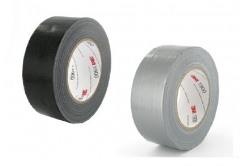 3M 1900 Duct Tape bandă textilă universală, 50 mm x 50 m, 2 barvy 50 mm x 50 m negru/black