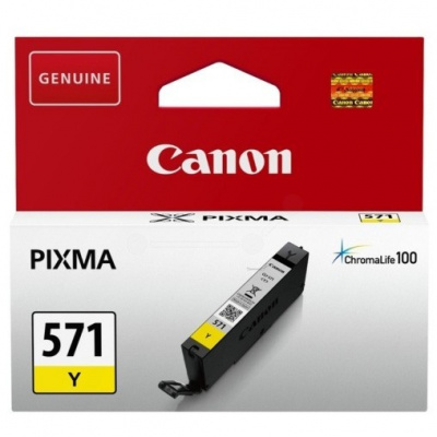 Canon CLI-571Y galben (yellow) cartus original