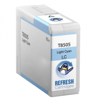 Epson T8505LC azuriu deschis (light cyan) cartus compatibil