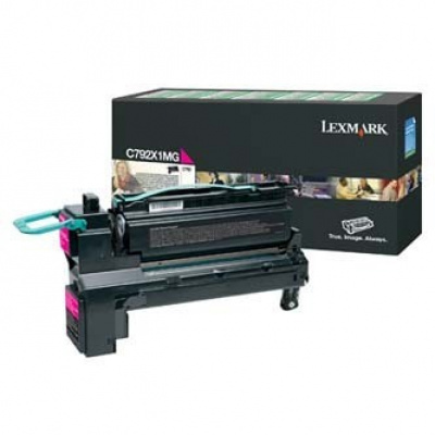 Lexmark C792X1MG purpuriu (magenta) toner original