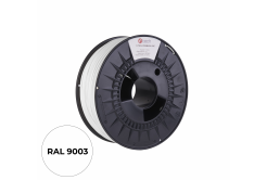 C-Tech 3DF-P-ASA1.75-9003 3D filament, PREMIUM LINE, ASA, alb trafic, 1,75mm, 1kg