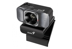 Genius Full HD Webkamera FaceCam Quiet, 1920x1080, USB 2.0, černá, Windows 7 a vyšší, FULL HD, 30 FPS
