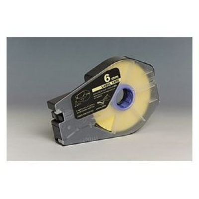 Bandă adezivă compatibilă pentru Canon M-1 Std/M-1 Pro / Partex, 6mm x 30m, casetă, galben