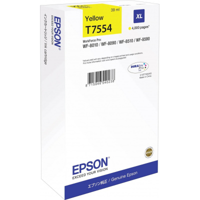 Epson T7554 XL C13T75544N galben (yellow) cartus original