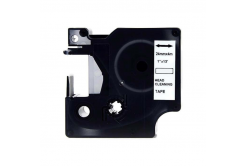 Dymo 5379C, 24mm x 4m, text negru / fundal alb, curatenie, banda compatibila