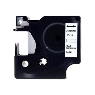 Dymo 5379C, 24mm x 4m, text negru / fundal alb, curatenie, banda compatibila