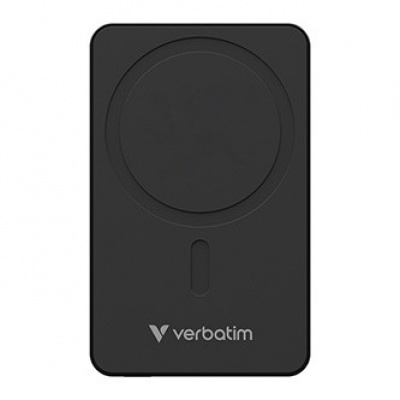 Verbatim 32225 power bank cu încărcare wireless, 5V, 5000mAh, negru