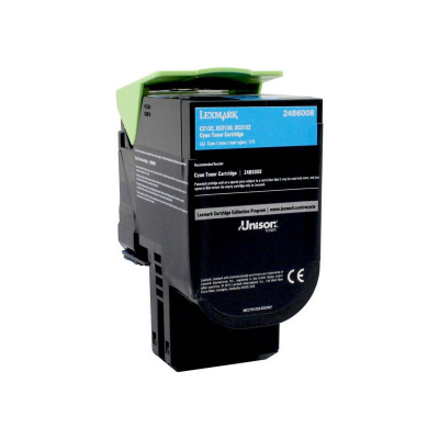 Lexmark 24B6008 azuriu (cyan) toner original
