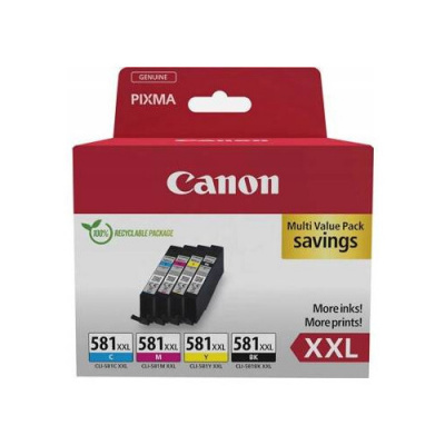 Canon CLI-581 XXL 1998C007 color (CMYK) multipack de cartuse originale