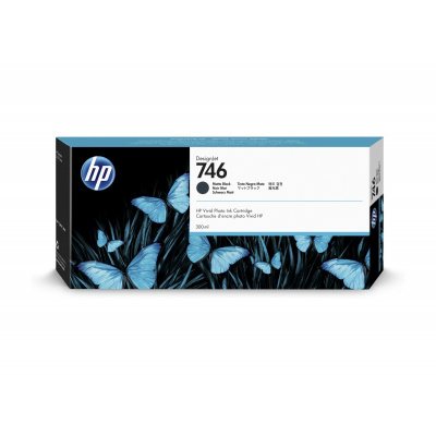 HP 746 P2V82A foto negru (photo black) cartus original