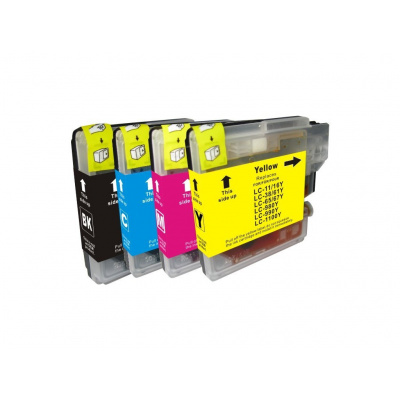 Brother LC-980/LC-985/LC-1100 multipack cartus compatibil