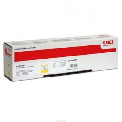 OKI 44643001 galben (yellow) toner original