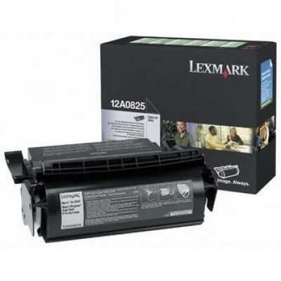 Lexmark 12A0825 negru (black) toner original
