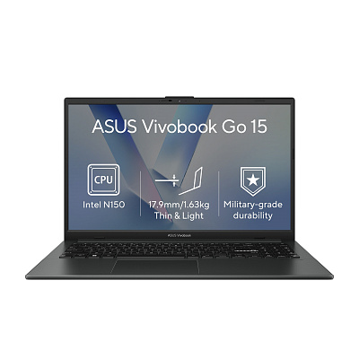 ASUS Vivobook Go 15/E1504FA-BQ5742WZ/R3-30/15,6"/FHD/8GB/256GB/AMD int/W11H/Negru/2R