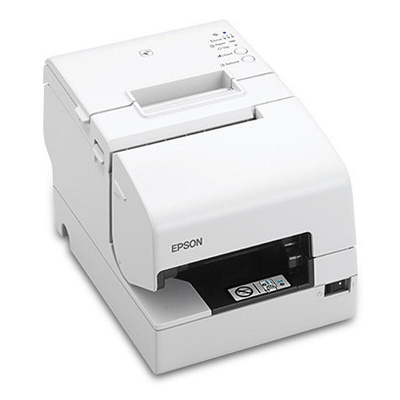 Epson TM-H6000V C31CG62213 USB, RS-232, Ethernet, cutter, MICR, OPOS, ePOS, white Imprimanta de chitanțe