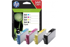 HP 364 N9J73AE azuriu/purpuriu/galben/negru (cyan/magenta/yellow/black) cartus original
