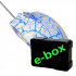 E-blue Mouse Cobra EMS624WHCA-IU, 2500DPI, Optical, 6tl., Cu fir USB, alb-albastru, gaming, e-box