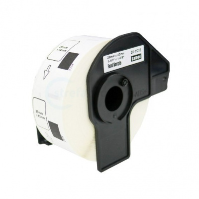 Brother DK-11215, 29mm x 42mm, 700 etichete, rolă etichete compatibil