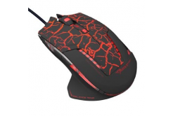 E-blue Mouse Mazer Pro EMS600BCCZ-IU, 2500DPI, Optical, 6tl., Cu fir USB, negru-roșu, gaming