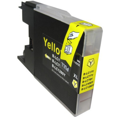 Brother LC-1240 / LC-1280 galben (yellow) cartus compatibil