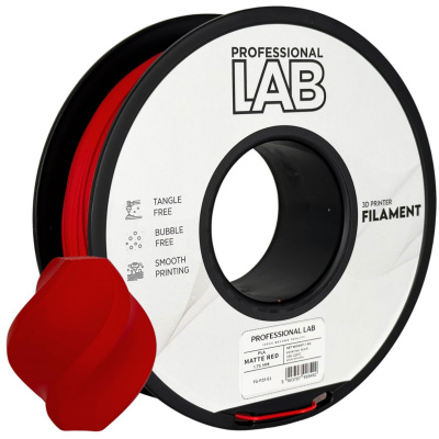 Professional Lab FG-P25-E1, 3D filament, PLA Matte, 1,75mm, 1000g, Roșu (Red)