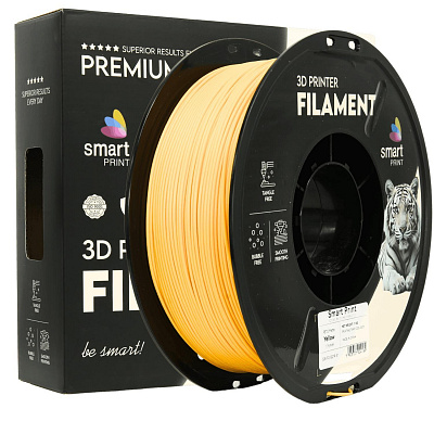 Smart Print FG-S219-E1, 3D filament, PETG Matte, 1,75mm, 1000g, Galben (Yellow)