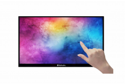 Verbatim PMT-15 Portable Touchscreen Monitor 15.6" Full HD 1080p Metal Housing Monitor portabil cu ecran tactil
