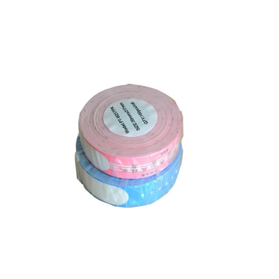 Brother PT-W260PK, 35mm x 260mm, 100 buc., text negru / roz fundal, rola etichete compatibil - bratari, banda compatibila