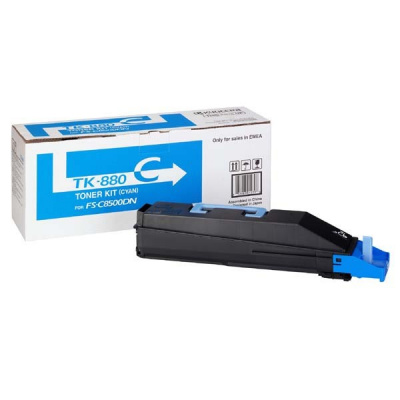 Kyocera Mita TK-880C azuriu (cyan) toner original