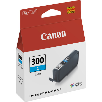 Canon cartus original PFI300C, cyan, 14,4ml, 4194C001, Canon imagePROGRAF PRO-300