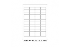Etichete autoadezive 45,7 x 21,2 mm, 48 de etichete, A4, 100 coli