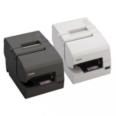 EPSON hybridní pokladní tiskárna TM-H6000V C31CG62204P1, negru, RS232, USB, LAN + zdroj