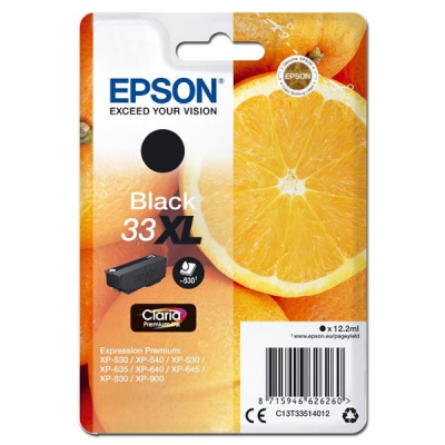 Epson T33XL C13T33514012 negru (black) cartus original