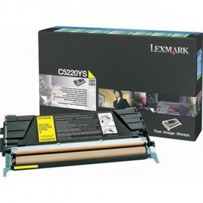 Lexmark C5220YS galben (yellow) toner original