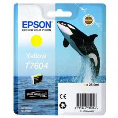 Epson T7604 C13T76044010 galben (yellow) cartus original