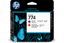 HP original cap de imprimare P2V97A, HP 774, matte black/chromatic red, 1 buc., HP DesignJet Z6810