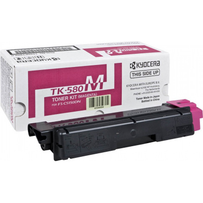 Kyocera Mita TK-580M purpuriu (magenta) toner original