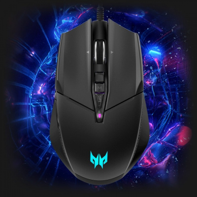 Acer PREDATOR CESTUS 335/Gaming/Optică/Pentru dreptaci/19.000 DPI/Cablată USB/Negru