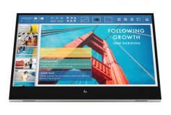 Monitor HP E-Series E14 G4 1B065AA#ABB, IPS, 14", 1920x1080, 2xUSB-C portabil