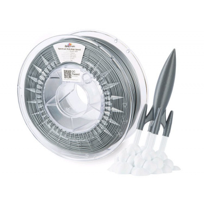 Spectrum 81067 3D filament, PLA High Speed, 1,75mm, 1000g, Argintiu (Silver star)