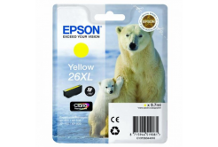 Epson T26344022, T263440, 26XL galben (yellow) cartus original