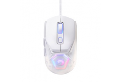 Marvo Mouse FIT LITE G1 FIT LITE G1 WH, 12000DPI, Optical, 7tl., Cu fir USB, alb, gaming, RGB lumina de fundal