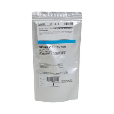 Ricoh D0899660 azuriu (cyan) developer original