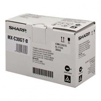 Sharp MX-C30GTB negru (black) toner original