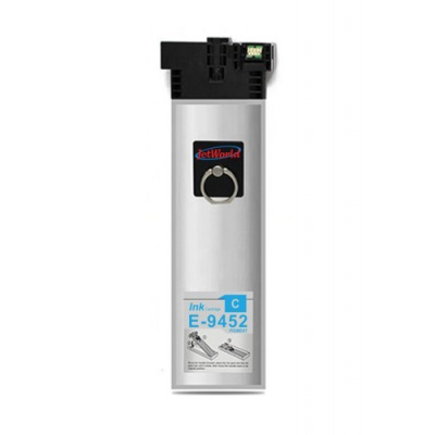 JetWorld PREMIUM cartus compatibil pentru Epson T9452 azuriu (cyan)