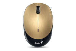 Mouse Cu fir, Genius NX-9000BT 31030009407, aur, optical, 1200DPI