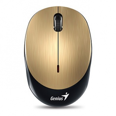 Mouse Cu fir, Genius NX-9000BT 31030009407, aur, optical, 1200DPI